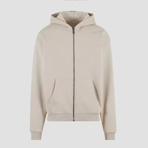 Custom <b>Zip</b> <b>Up</b> Hoodie for <b>Men</b> | Vintage Streetwear Hoodie | Fashion Hoodie with Embroidery & Personalized Logo - Product Image 4