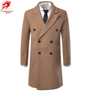 Elegantes abrigos de doble botonadura, ropa exterior de tela suave y duradera para la moda de temporada a un precio razonable. - Product Image 1