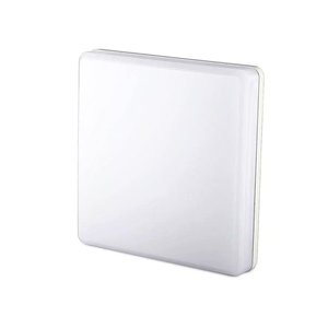 Plafoniera a LED quadrata 15W 100LM/W fredda 6400K IP44 200x200x48mm alloggiamento bianco IP44 SKU-13919-illuminazione/plafoniera - Product Image 1