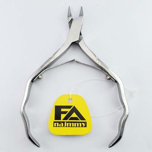 High Quality Stainless Steel Double Spring Cuticle Nail Nippers with Zigzag Handle CE & ISO Approved for <b>Baby's</b> Fingers - Product Image 5