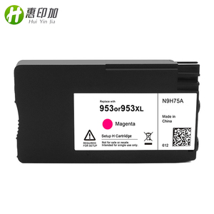 Cartouche d'encre compatible noire couleur 953 XL pour imprimante à jet d'encre HP HP957 HP953 OfficeJet Pro 7740 8210 - Product Image 1