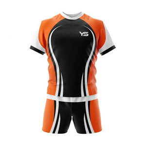 2024 Uniforme de rugby Camisetas y pantalones cortos de rugby cómodos Conjuntos de uniformes de equipo - Product Image 3