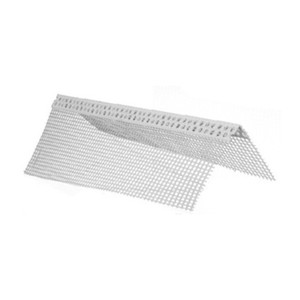 Paraspigolo 12x8 mm in PVC 250 cm con Rete - Product Image 1