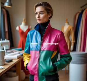 Fabricante de chaquetas de cuero personalizadas para diseñadores emergentes establecidos Proveedor de chaquetas de cuero con sede en EE. UU. Para marcas de moda - Product Image 6