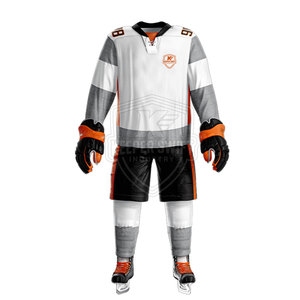 Uniforme de Hockey sobre Hielo para Equipo, Uniforme de Hockey sobre Hielo de Alta Calidad con Color Personalizado, 100% Poliéster, para Venta en Línea - Product Image 1
