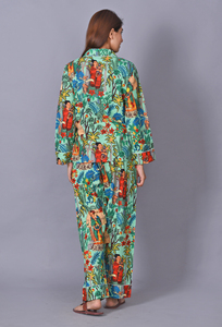 ชุดชุดนอนชุดชุดนอนผ้าฝ้ายอินเดียชุดชุดนอนชุดนอนสำหรับผู้หญิงชุดเดรสสำหรับผู้หญิง - Product Image 4