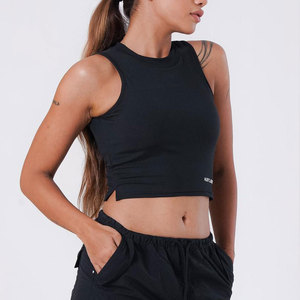 Camiseta sin mangas para gimnasio deportivo, camisetas sin mangas transpirables, camisetas deportivas musculosas para mujer con tu propio logotipo - Product Image 3