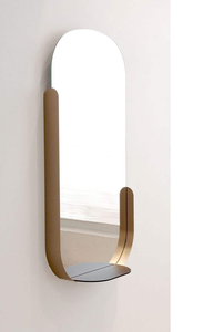 Espejo de Pared Decorativo de Diseño Exclusivo de Diseñador Italiano de Lujo, Estilo Art Deco, Espejo Redondo Dorado con Diseño de Bola para Decoración de Pasillo - Product Image 2