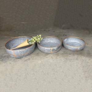 Cuenco de acero galvanizado tradicional para mesa de exhibición de frutas rústicas decoración encimera de cocina centro de mesa con construcción robusta - Product Image 6