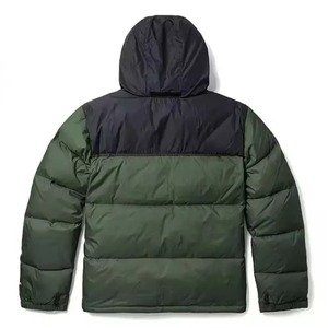 Veste matelassée OEM en gros de haute qualité, coupe-vent à capuche épais, 100 % coton/polyester, personnalisable - Product Image 2
