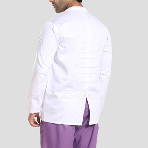 Venta al por mayor de ropa de Hospital Scrub Bata de laboratorio Precio barato Scrub Bata de laboratorio Último estilo Scrub Bata de laboratorio - Product Image 3
