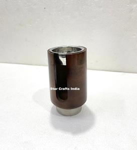 Brûleur d'encens Bakhoor en bois et en métal à vente chaude, Mabkhara, encens religieux, brûleurs arabes pour accessoires de parfum d'intérieur - Product Image 1