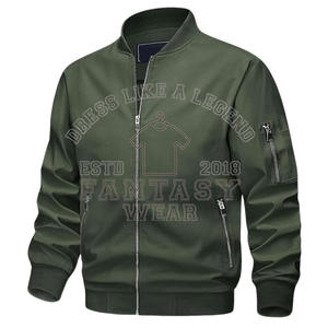 FANTASY WEAR 2026 Chaqueta Bomber Vintage de Contraste de Color para Hombre, Venta al por Mayor y Personalizada, Estilo Urbano - Product Image 1