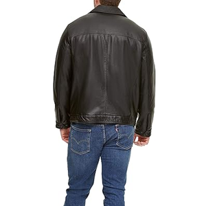 Top Latest Trending Wholesale Custom <b>Men</b> Leather <b>Jacket</b> Latest Design Customized Color <b>Men</b> Leather <b>Jacket</b> - Product Image 2