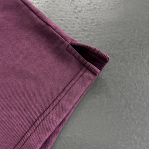 Peso pesado logotipo personalizado lavado ácido 100% algodón holgado de gran tamaño Casual 430 GSM Streetwear ropa para hombres pantalones cortos de verano en blanco - Product Image 6