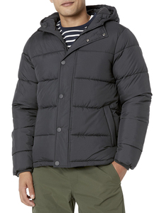 Wholesale Men's Plus Size Puffer Jackets High Street Style with Hooded Collar for <b>Winter</b> Outdoor Use DDP Shipping - Product Image 4