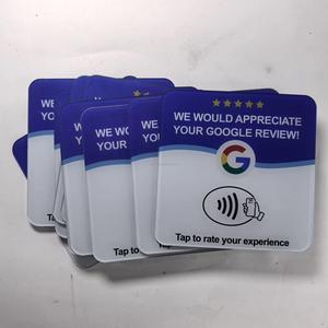 แท็ก NFC RFID อะคริลิคขนาดเล็ก 13.56MHz NTAG216 บัตรควบคุมการเข้าออกพร้อมคิวอาร์โค้ด ป้ายสมาร์ทการ์ดสำหรับโรงแรม สมาชิก และธุรกิจ - Product Image 2