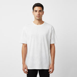 เสื้อยืดฟอกสีคุณภาพสูงสั่งทำพิเศษ พิมพ์โลโก้ตามแบบ แขนสั้น ออกแบบ ODM เสื้อผ้าออกกำลังกายสำหรับผู้ชาย - Product Image 1