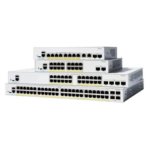 New Original C1300-24P-4X 4 X 10G POE+ Enterprise Rack-mountable SFP Managed Gigabit Ethernet Network Switch