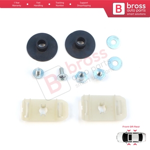 Ensemble de clips de fixation pour rail de vitre de lève-vitre BWR5012+BWR5032 pour Classe C W203 S203 CL203 CLC 2037200114 - Product Image 6