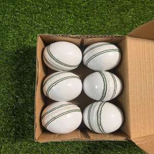 Fabricants et fournisseurs de balles de cricket pakistanaises de qualité supérieure, balles de cricket dures blanches et rouges - Product Image 4
