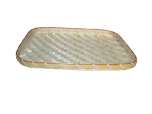Vietnam Woven Bamboo Eco-Friendly Multi-Purpose Customized Color Basket Tray <b>for</b> <b>Sale</b> - Product Image 3