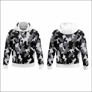 เสื้อฮู้ดทีมแบบกำหนดเองสำหรับฤดูหนาว ผ้าฝ้าย เป็นมิตรกับสิ่งแวดล้อม ขายส่ง พิมพ์และปักโลโก้ หมายเลข ชื่อ ผู้ผลิต OEM ODM - Product Image 3