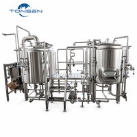 Ligne de production de brasserie et de distillerie en acier inoxydable, machinerie de transformation des boissons, système complet pour usine commerciale