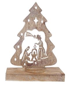 Bougeoir en métal de taille moyenne Bougeoir décoratif pour la maison Salon Table Moderne Vintage - Product Image 2