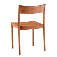 Ensembles de restaurants modernes au style minimaliste, chaises de restaurant en bois, mobilier de restaurant, offrant des chaises de salle à manger plus esthétiques