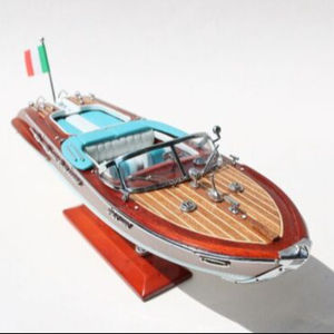 Gia Nhien Fabricant Approuvé Conception Personnalisée Petit Riva Aquarama Spécial 25cm-BATEAU DE VITESSE EN BOIS-HAUTE QUALITÉ - Product Image 1