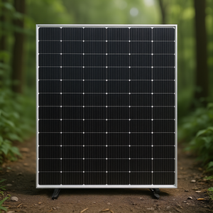 Panneau solaire monocristallin HJT 500W avec technologie BIPV à demi-cellules, certifié TUV pour usage industriel - Product Image 3