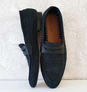 Listo para enviar Rafia Hombres zapatos, Hombres mocasines, hecho a mano Hombres zapatillas, Marroquí Hombres zapatos - Product Image 1