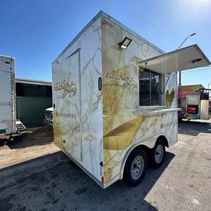 รถบรรทุกขายอาหารเคลื่อนที่ขนาด8.5x20อุปกรณ์ทำบาร์บีคิวอุปกรณ์สำหรับร้านอาหาร - Product Image 4