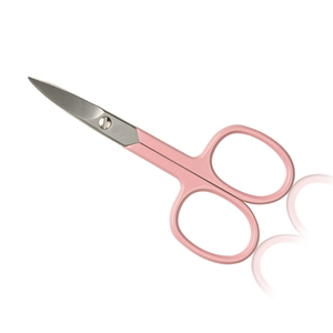 Ciseaux à ongles extra fins en acier inoxydable rose avec logo personnalisé Ciseaux à cuticules de haute qualité pour femmes et hommes - Product Image 2