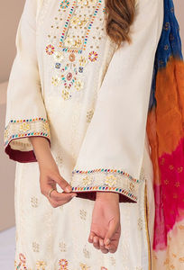 Marca original nueva moda mujer césped trajes étnicos paquistaníes bordados 3 piezas Shalwar Kameez Dupatta trajes personalizados - Product Image 4