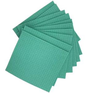 Éponge à récurer rectangulaire légère en coton et pulpe de bois Kalle Hand, réutilisable, pour la vaisselle et le nettoyage de cuisine, absorbant l'eau - Product Image 3