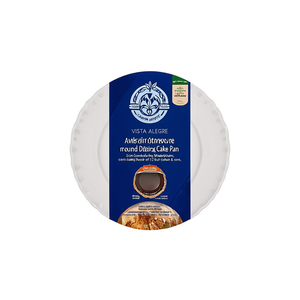 VISTA ALEGRE Moule à gâteau rond en grès blanc de 12,5 cm de diamètre, 3 cm de profondeur - Lot de 12 pour plats et moules de cuisson - Product Image 2
