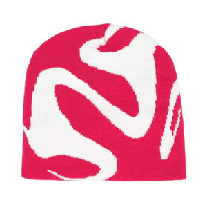 Gorro de Invierno Cálido con Estampado Hip Hop, Gorro de Punto Unisex, Gorra Cortavientos para Exteriores para Adultos, Venta al por Mayor - Product Image 4