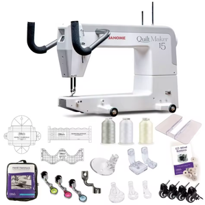 Macchina per Quilting a Braccio Lungo Singolo 15 Pollici, Nuova e di Qualità, 1000W 110V/220V, Garanzia 3 Anni, Marca Originale USA AD Disponibile - Product Image 1