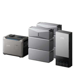 Kit de secours domestique hybride Anker SOLIX E10 24 kWh LFP - Système de batterie intelligent BMS empilable 10 kWh - Product Image 1