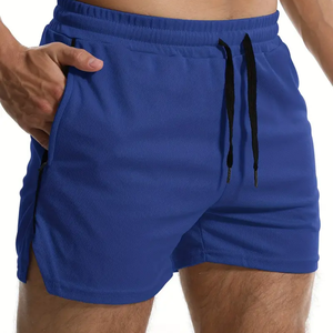 Short de course décontracté, extensible dans les quatre sens, en coton écologique et respirant, vêtements de sport personnalisables, de haute qualité pour hommes - Product Image 1