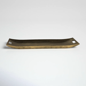 Plateaux de service à chocolat en laiton fabriqués à la main pour des intérieurs de maison exclusifs et une présentation de buffet de qualité supérieure avec plateau de beauté intemporel - Product Image 2