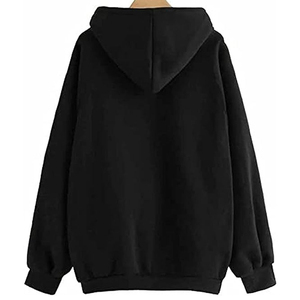 2024 dernière conception sweat à capuche en molleton de coton léger pour femmes sweat-shirt d'hiver tendance au prix de gros - Product Image 2