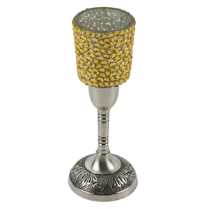 <b>Candle</b> Holder With Plated Finishing Design <b>Candle</b> Stick Holder Home Villa <b>Dinner</b> and Wedding Design - Product Image 6