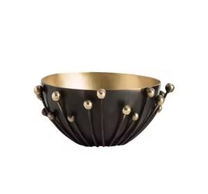 Cuencos de servir de metal para exhibición de alimentos, diseño de lujo para uso culinario profesional, cuencos de tendencia superior - Product Image 1