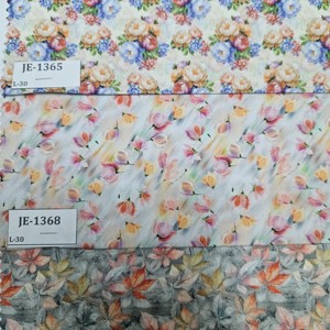 Nueva colección de estampados florales digitales brillantes y hermosos en tela de algodón de 44 pulgadas listo para envío inmediato - Product Image 3