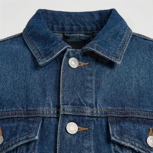 Chaqueta Vaquera de Invierno para Mujer, Estilo Urbano, Cuello Alto, Técnica de Lavado, Relleno de Algodón, Transpirable - Product Image 4