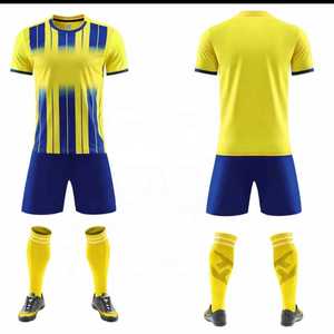Personalizado OEM barato Original de entrenamiento de fútbol verde uniforme de fútbol desgaste camisetas de alta calidad conjunto de camisetas de fútbol - Product Image 4