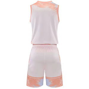 Conjuntos de uniformes de baloncesto para hombre personalizados al por mayor camisetas cómodas secas transpirables profesionales conjuntos de camisetas de baloncesto - Product Image 6